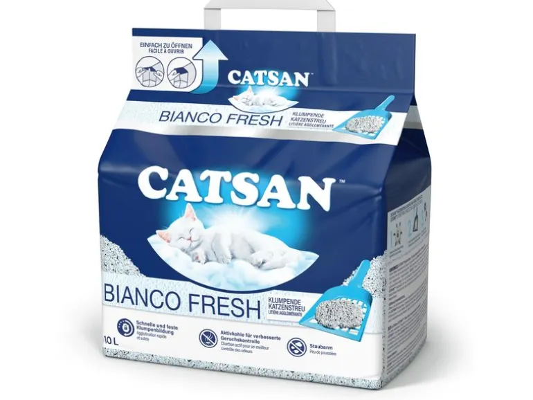 Catsan Katzenstreu Bianco Fresh 10 l