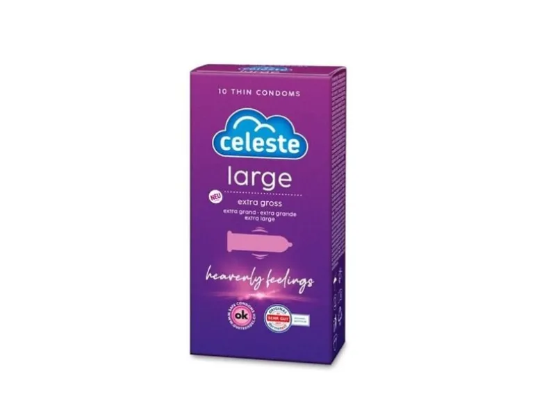 Celeste Kondome Large Präservativ 10 Stück