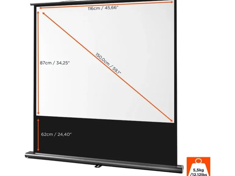 Celexon Mobile Leinwand Ultramobil Pro 120x90cm 4:3