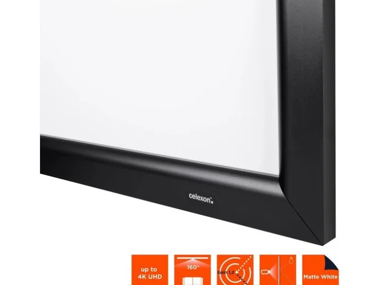Celexon Rahmenleinwand HomeCinema Frame 300x169cm 16:9