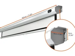 Celexon Rollo-Leinwand Eco 160x120cm 4:3