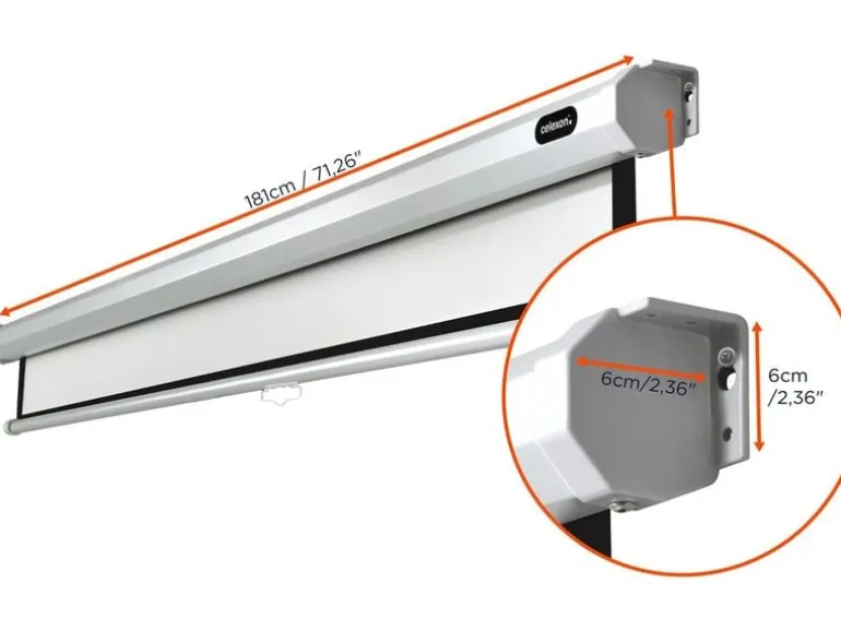 Celexon Rollo-Leinwand Eco 160x120cm 4:3