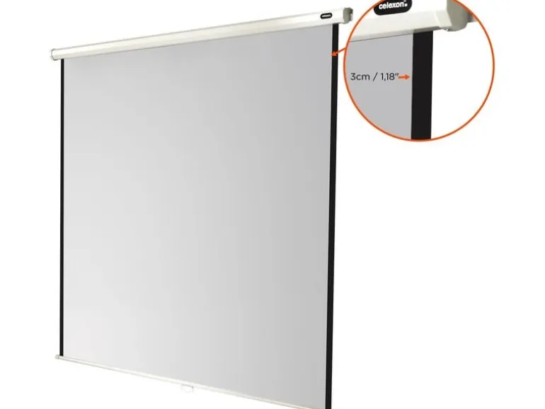 Celexon Rollo-Leinwand Eco 120x120cm 1:1
