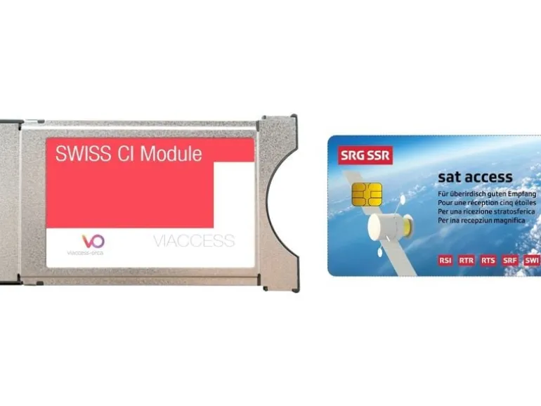 CE Swiss CI Module mit SRG SSR Karte