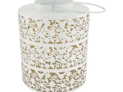 CHALET Laterne 28 cm, Weiss