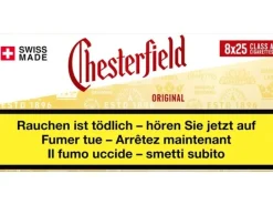 Chesterfield Zigaretten Original Big Pack Stange à 8 Pack