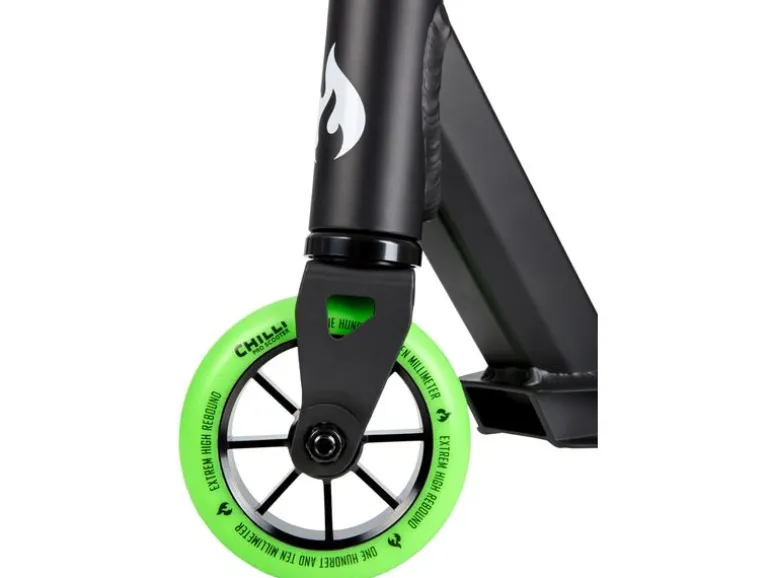 Chilli Stuntscooter Pro Base Schwarz/Grün