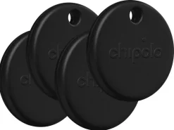 Chipolo POP 4er-Set Schwarz