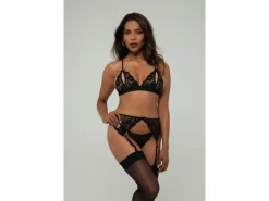 Christine Axelle 3tlg Set Schwarz S-M