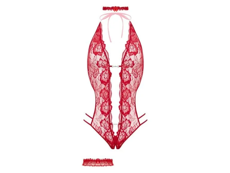 Christine Bodyset Renee Rot- L- XL