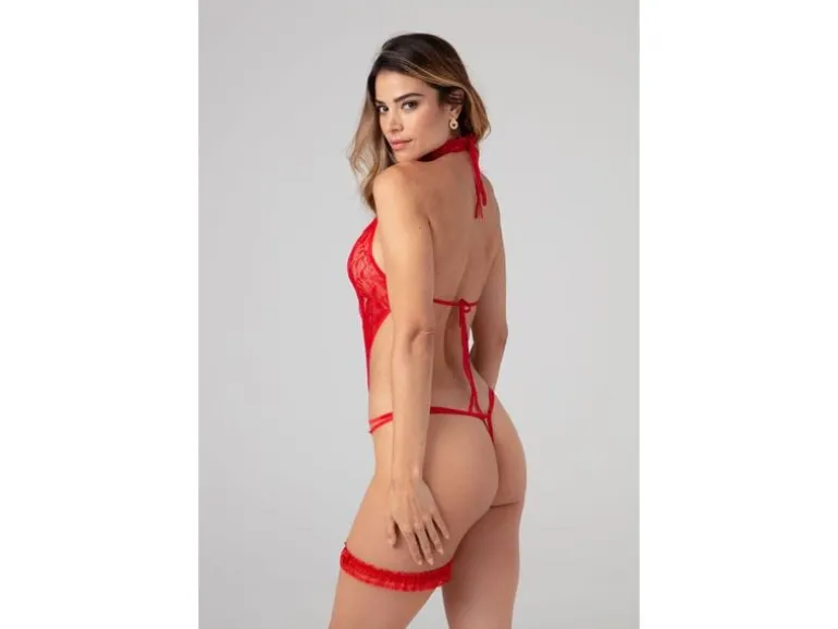 Christine Bodyset Renee Rot- L- XL