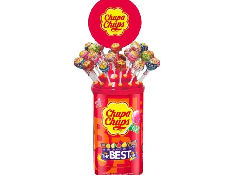 Chupa Chups Int. Lollipop Lutscherdose 100 Stück