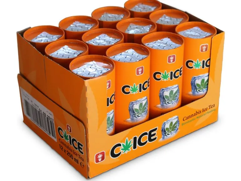 C-Ice Eistee Cannabis 12 x 250 ml