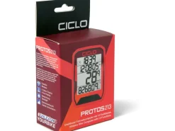 Ciclosport Fahrradcomputer Protos 213 Rot
