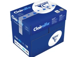Clairefontaine Kopierpapier A4 Clairalfa A4, Weiss, 80 g/m², 2500 Blatt