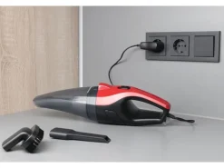 CLEANmaxx Akku-Handsauger Rot/Schwarz