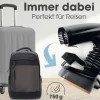 CLEANmaxx Dampfbürste 2-in-1 – 1600W schwarz 165 ml Tank 1600 W