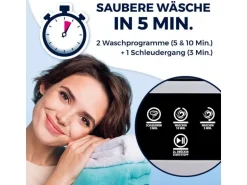 CLEANmaxx Mini Waschmaschine Oben