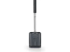 CLEANmaxx Toilettenbürste mit Wandhalterung Grau