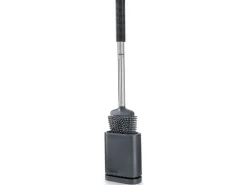 CLEANmaxx Toilettenbürste mit Wandhalterung Grau