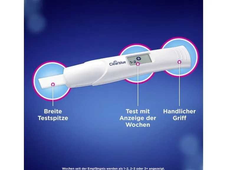 Clearblue Schwangerschaftstest mit Wochenbestimmung