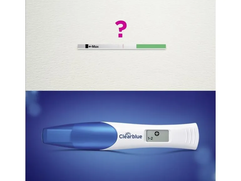 Clearblue Schwangerschaftstest mit Wochenbestimmung