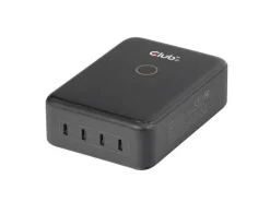 Club 3D CAC-1933 USB-C 240 W GaN 4-Port Universal Schwarz
