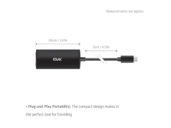 Club 3D Netzwerk-Adapter CAC-2531 USB Typ-C