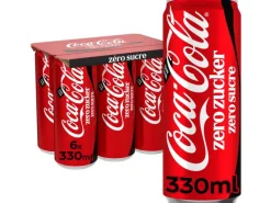 Coca Cola Soft-Drinks Zero 6 x 0.33 l