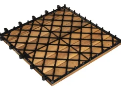 COCON Balkon-& Terrassenplatten Akazie, 30 x 30 cm, 6 Stück