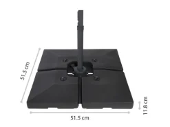 COCON Beschwerer für Sonnenschirme 4 x 20 kg