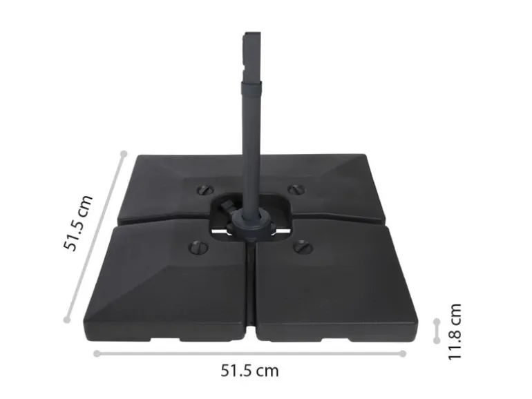 COCON Beschwerer für Sonnenschirme 4 x 20 kg