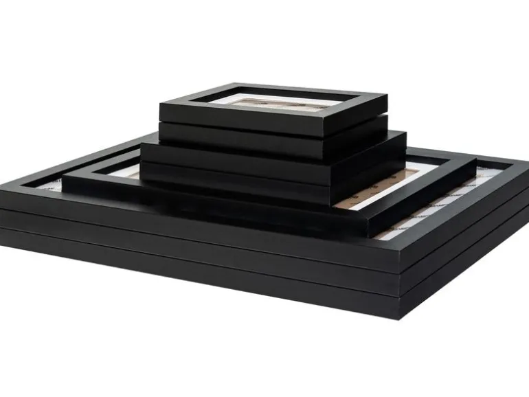 COCON Bilderrahmen 8er-Set, Schwarz