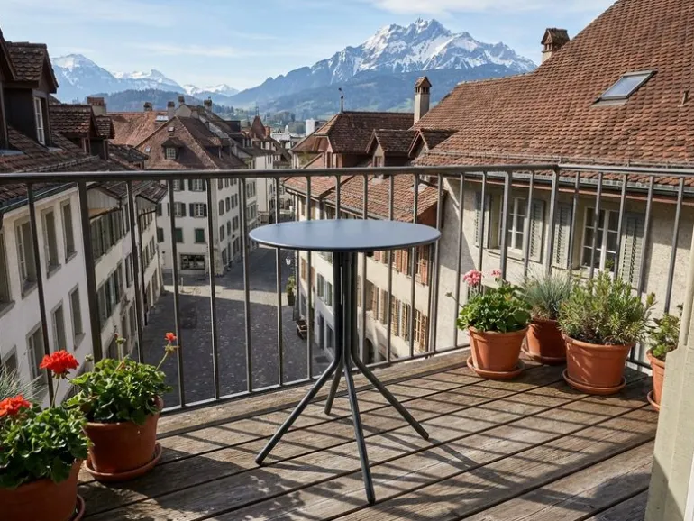 COCON Bistrotisch Conny , Ø 57 cm, Anthrazit