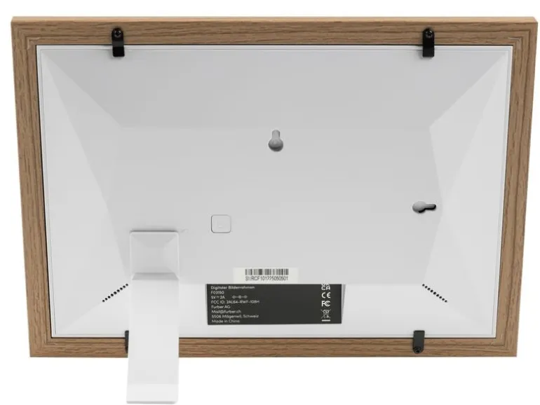 COCON Digitaler Bilderrahmen Momento 10.1", Holz
