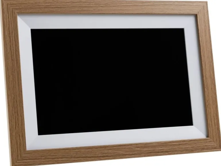 COCON Digitaler Bilderrahmen Momento 10.1", Holz
