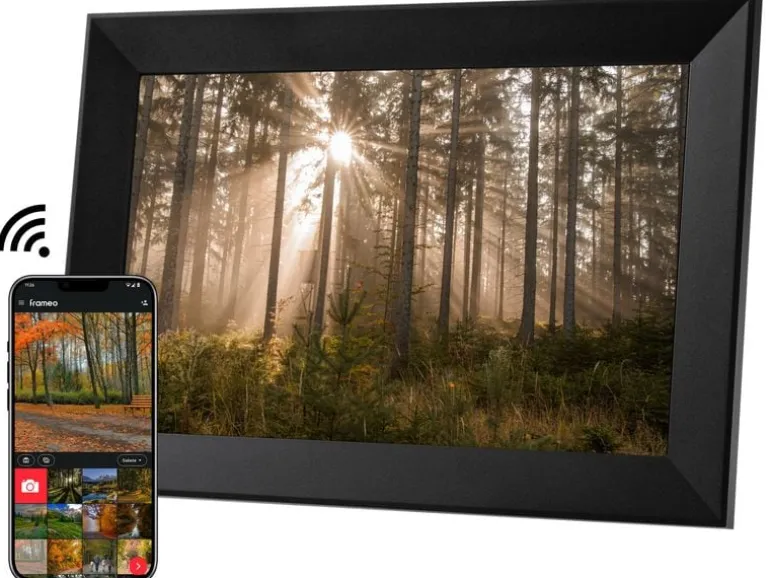 COCON Digitaler Bilderrahmen Momento 10.1", Schwarz