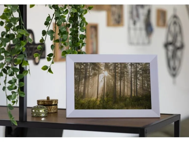 COCON Digitaler Bilderrahmen Momento 10.1", Weiss
