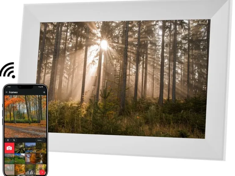 COCON Digitaler Bilderrahmen Momento 10.1", Weiss