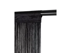COCON Fadenvorhang 90 cm x 200 cm, Schwarz