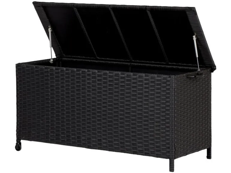 COCON Gartenbox Victoria, 133 x 63 x 45 cm, Schwarz