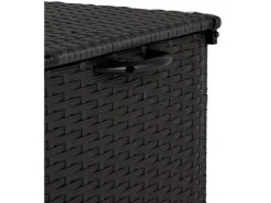 COCON Gartenbox Victoria, 133 x 63 x 45 cm, Schwarz