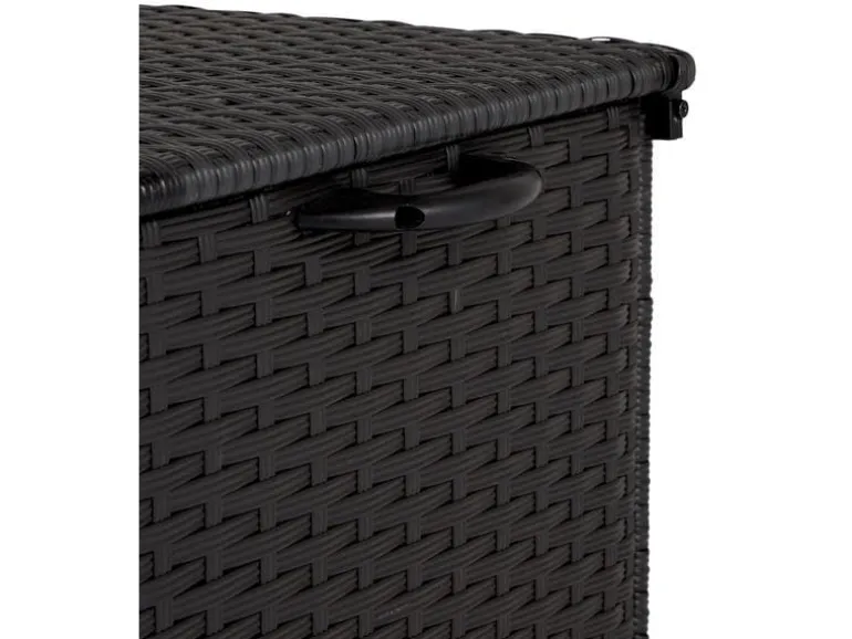 COCON Gartenbox Victoria, 133 x 63 x 45 cm, Schwarz