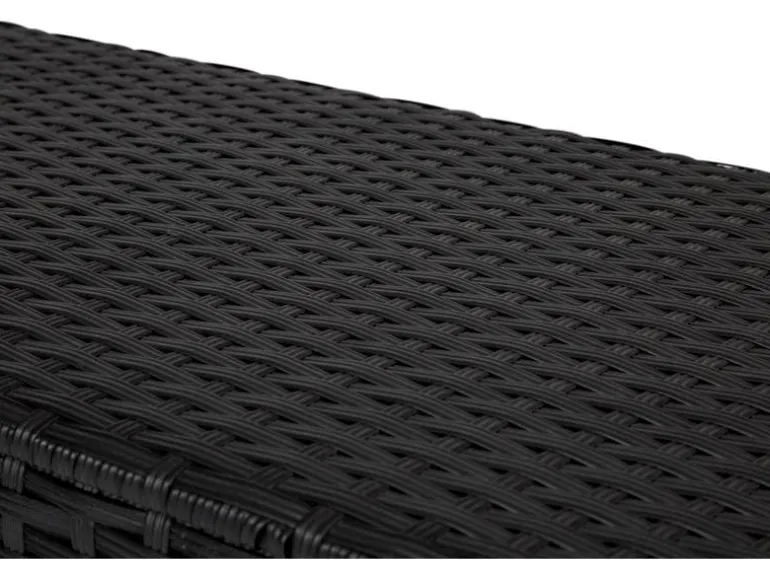 COCON Gartenbox Victoria, 133 x 63 x 45 cm, Schwarz