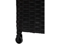 COCON Gartenbox Victoria, 133 x 63 x 45 cm, Schwarz