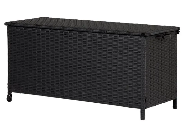 COCON Gartenbox Victoria, 133 x 63 x 45 cm, Schwarz