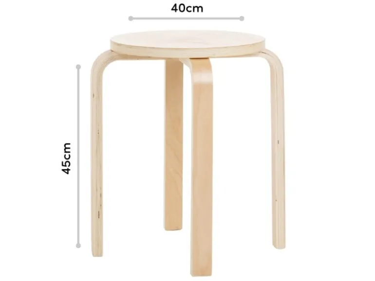 COCON Hocker aus Holz