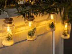 COCON LED-Lichterkette Flaschenpost, 135 cm