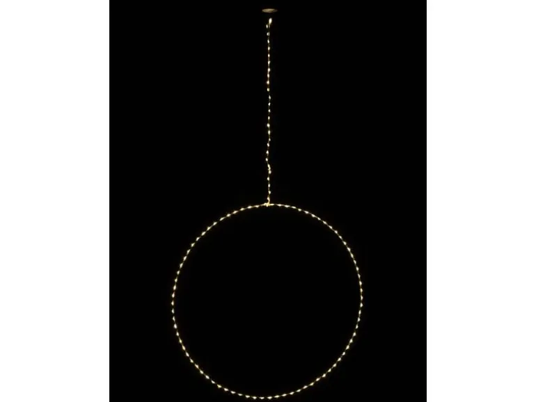 COCON LED-Ring, Draht, Ø 50 cm