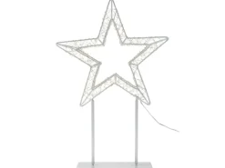 COCON LED-Stern 3D, Metall, klein